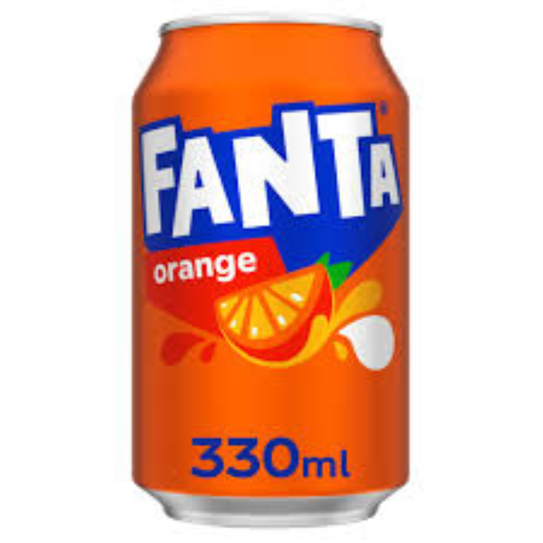 FANTA ORANGE CAN 330ML